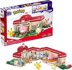 Giocattolo MEGA Pokemon Adventure Builder Centro Pokemon MEGA