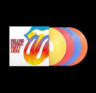 Vinile 40 Licks (4 LP Coloured) Rolling Stones