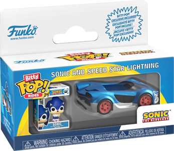 Giocattolo Funko Bitty POP Ride: Sonic- Speed Star w/Sonic Funko