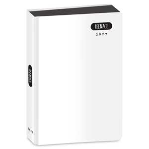 Cartoleria Diario 2027 Teenace 12 mesi Pastello. Bianco Teenace