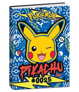 Cartoleria Diario 2027 Pokémon 10 mesi. Azzurro Pokémon