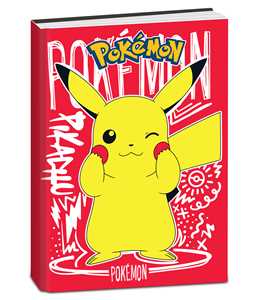 Cartoleria Diario 2027 Pokémon 10 mesi. Rosso Pokémon