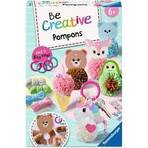 Idee regalo Ravensburger Be Creative! Midi - PonPon Kawaii Portachiavi Ravensburger