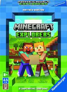 Giocattolo Ravensburger - Minecraft Explorers, Gioco di carte per tutta la famiglia, da 1 a 4 giocatori, 8+ anni Ravensburger