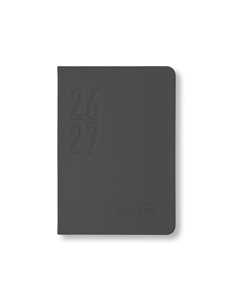 Cartoleria Diario accademico 2026-2027 Conscious A6 Giornaliero Antracite Caimi