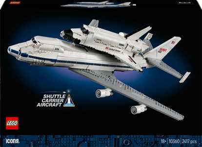 Giocattolo LEGO Icons (10360). Trasportatore di shuttle. Esclusiva LEGO