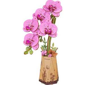 Idee regalo Purple Moth Orchid - Orchidea viola. Robotime Robotime