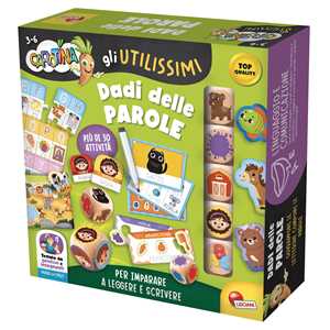 Giocattolo Carotina Gli Utilissimi Dadi Educativi Il Gioco Delle Parole Lisciani