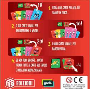 Giocattolo MS Edizioni - Dobro  Gioco di carte Party Game per Adulti e Ragazzi  2-6 Giocatori  8+ Anni Magic Store