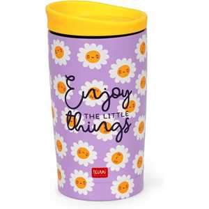 Idee regalo Bottiglia Sottovuoto - Caldo & Freddo - Tumbler - Margherite Legami