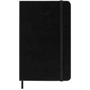 Cartoleria Agenda settimanale orizzontale 12 mesi, 2025 Moleskine, Pocket, Copertina rigida, Nero - 9 x 14 cm Moleskine