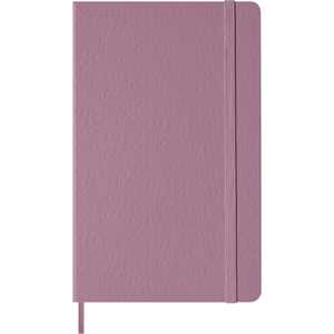 Cartoleria Taccuino Moleskine grande a righe Copertina rigida Rosa Majestic Moleskine