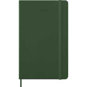 Cartoleria Agenda Moleskine 12 mesi settimanale notebook large verde rigida Moleskine