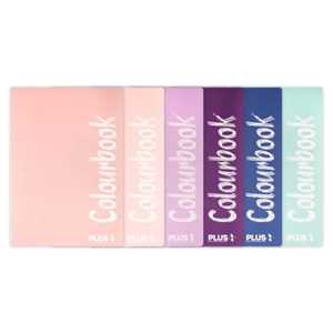 Cartoleria Quaderno maxi A4 Colourbook Maxi Plus Pastel a quadretti 10 mm Colourbook